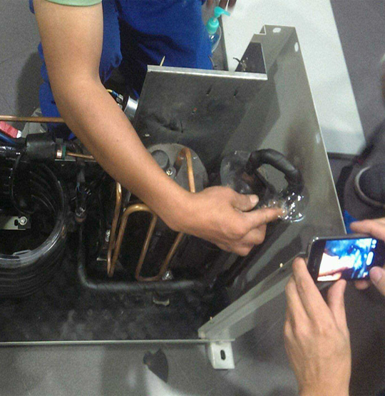 安图维修空调制冷效果差